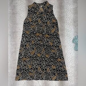 Vintage Patterned Dress